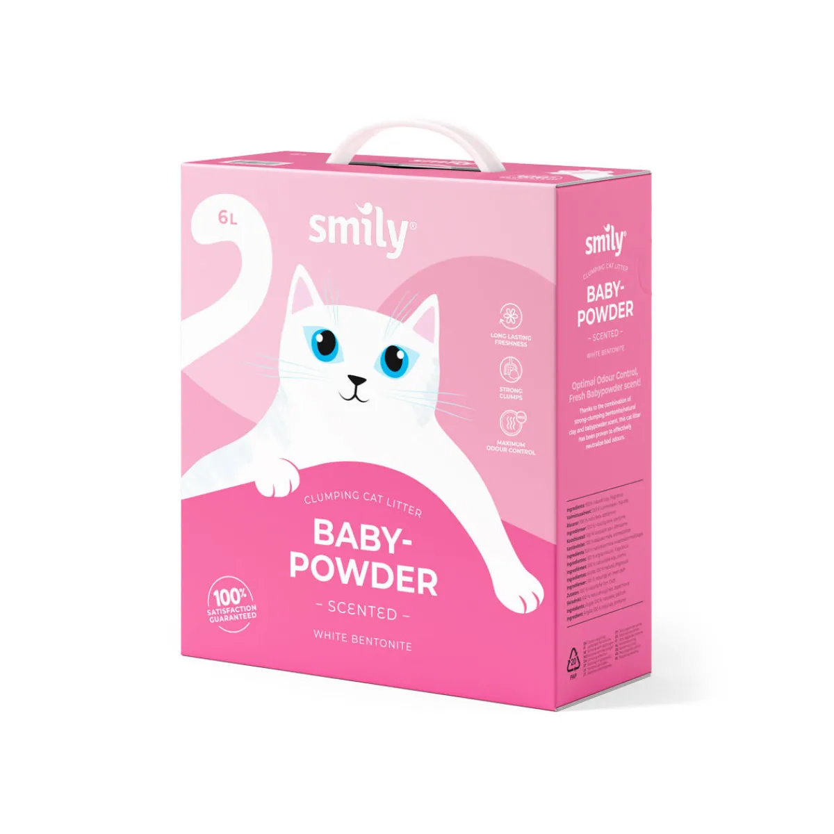 White Bentonite -kissanhiekka, Babypowder 6 l>Smily Online