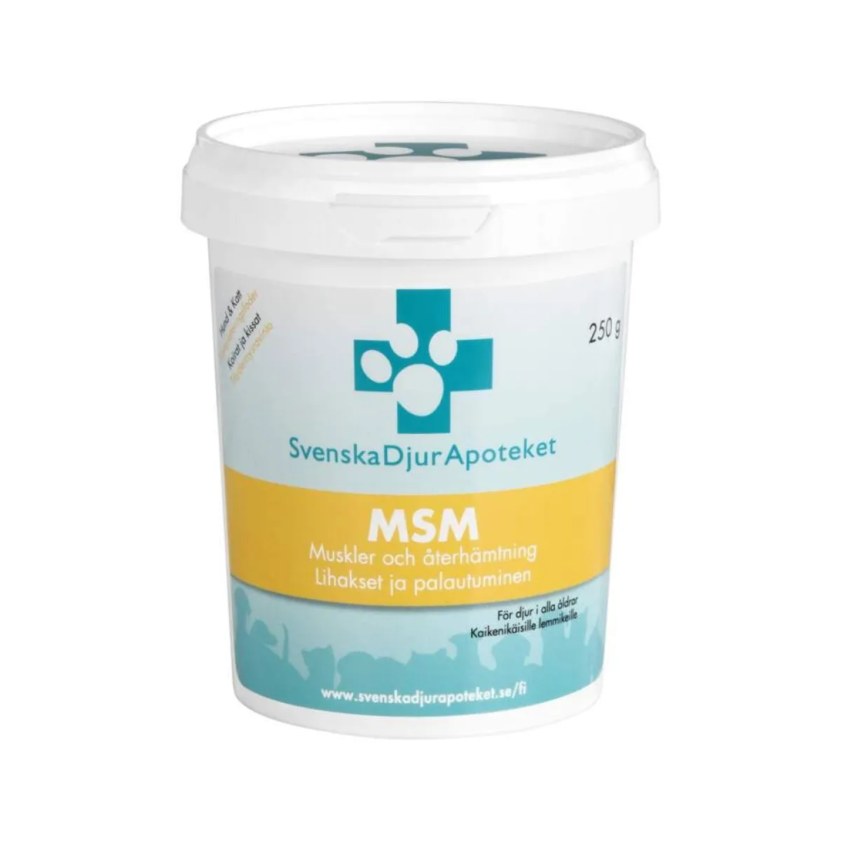 MSM 250 g>Svenska Djurapoteket Online
