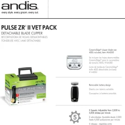 Trimmauskone Pulze ZR II Vet Pack>Andis