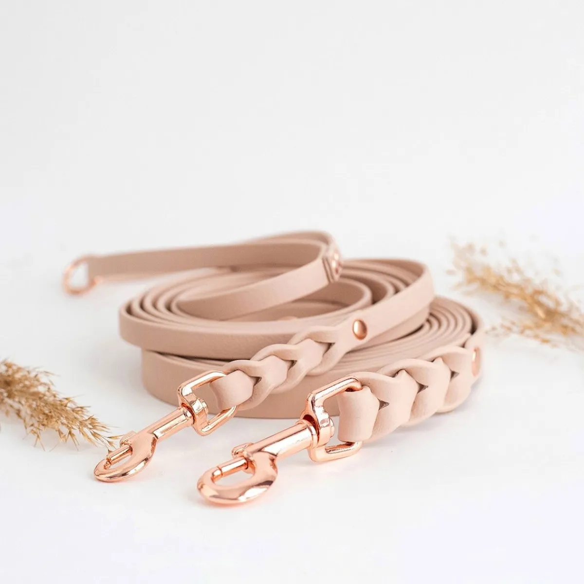 Braid hihna, nude/ruusukulta 200cm>Tyylivoitto Hot