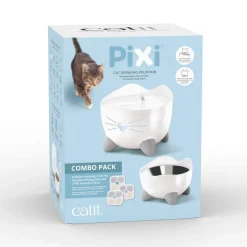 Vesiautomaatti kissoille & korotettu kuppi Pixi Combo>Catit Best