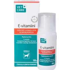 E-vitamiini koiralle 100 ml>Vetcare Clearance