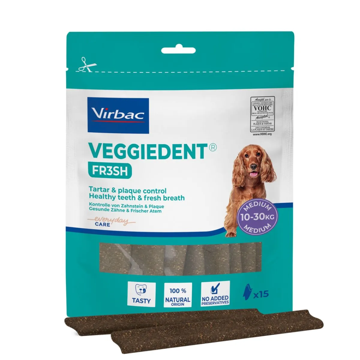 VeggieDent Fr3sh M, 15>Virbac Sale