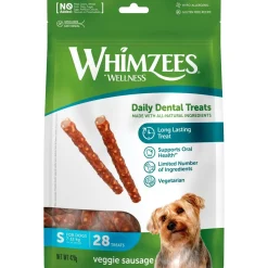 Veggie Sausage Small 28-pack>Whimzees Discount