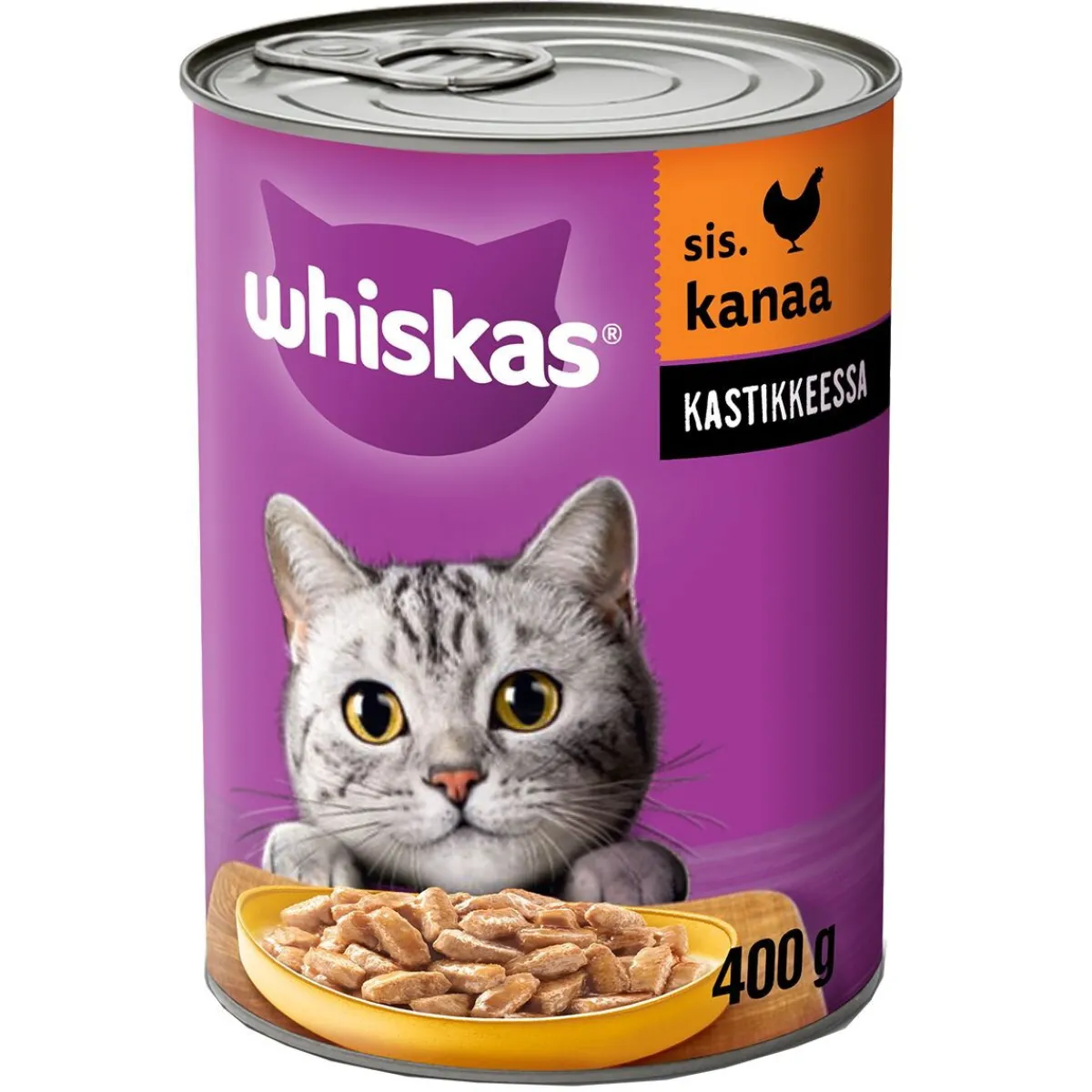 kanaa kastikkeessa 400g>Whiskas Online